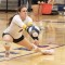 Libero Brooklyn Allen is quick to the pass playing Big Piney in Buff Gym Friday. Avery Howe