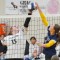 Greybull High School junior Caitlyn Hunt, right, jousts Wind River’s Devyn Fillin during their varsity matchup last Saturday afternoon in Buff Gym. Lisa Kunkel
